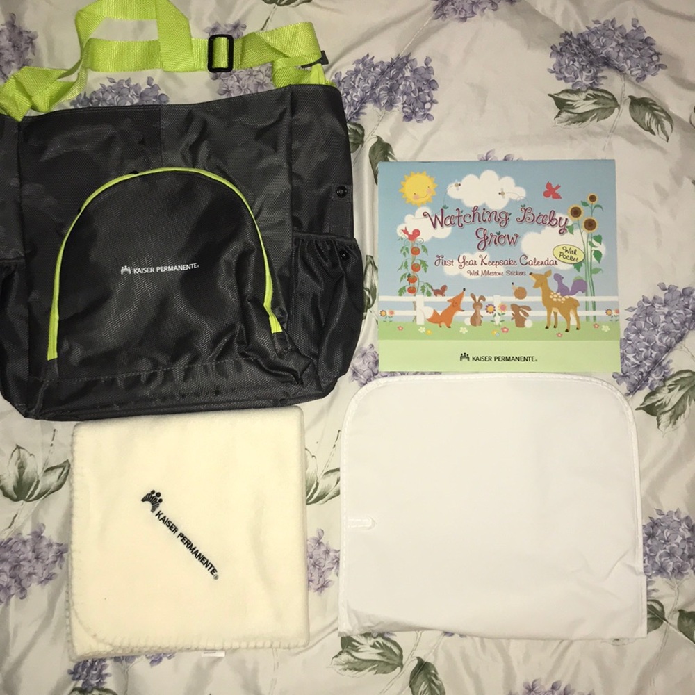 Welcome baby bag Kaiser Permanente